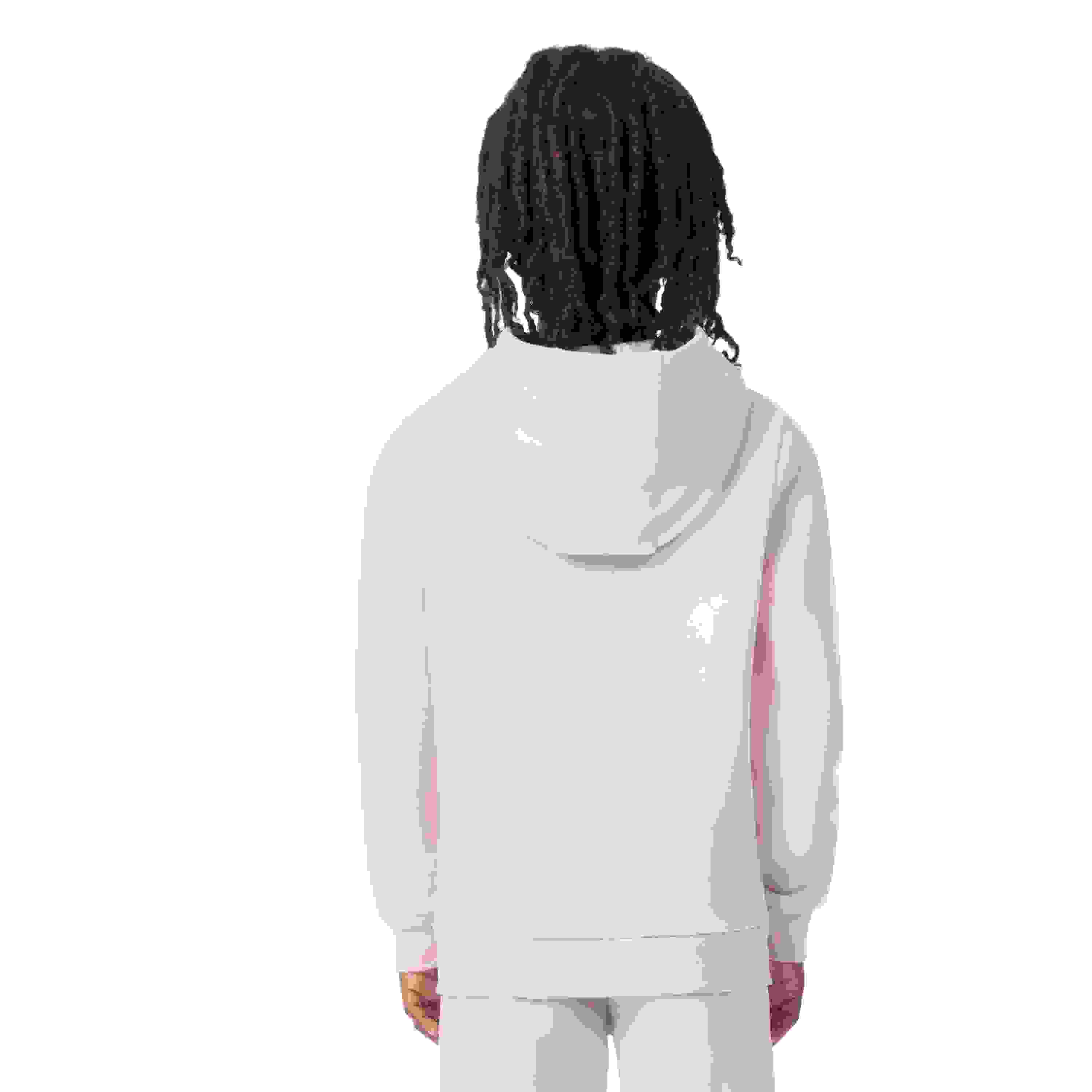 Lacoste Core Fleece Big Boys' Lt Pink Pullover Hoodie